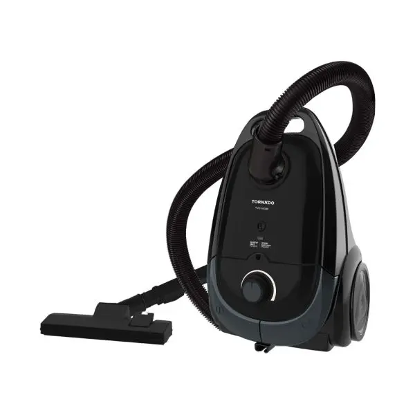 مكنسة كهربائية تورنيدو 1600 وات فلتر مضاد للبكتيريا أسود TVC-160SP
